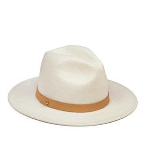 Brand New with tag. Lack of Color The Fader Fedora Wool Hat White Size M